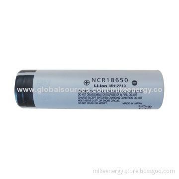 Li-ion Rechargeable Battery Cell with Rated Voltage of 3.7V, 2.9Ah Capacity